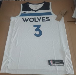 NBA 3 McDANIELS Minnesota Timberwolves Maillot blanc